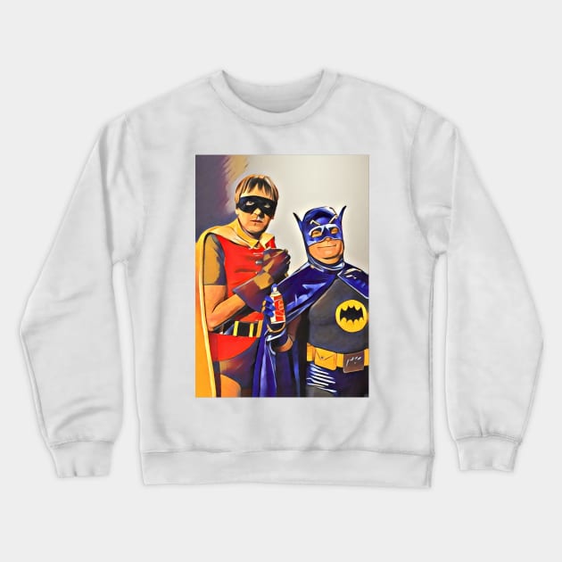 Superhero’s of Peckham Crewneck Sweatshirt by AndythephotoDr